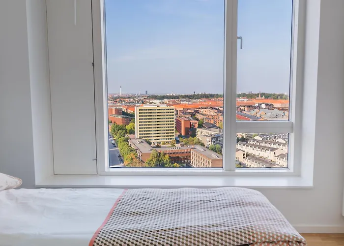 View From The 18th Floor Over Whole Of Copenhagen. *