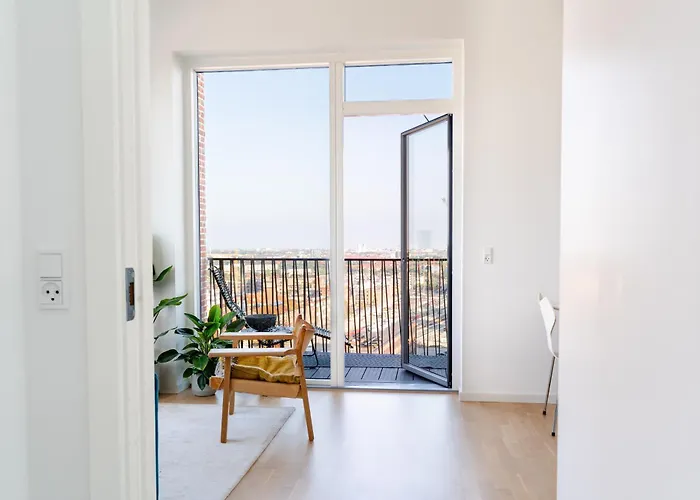 View From The 18th Floor Over Whole Of Copenhagen. *