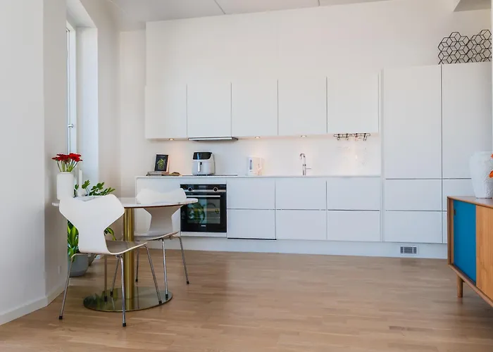 View From The 18th Floor Over Whole Of Copenhagen.