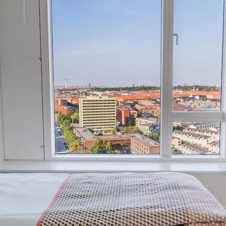 View From The 18th Floor Over Whole Of Copenhagen. *
